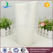 Vaso de flor decorativo, vaso de flor de cerâmica grande em casa